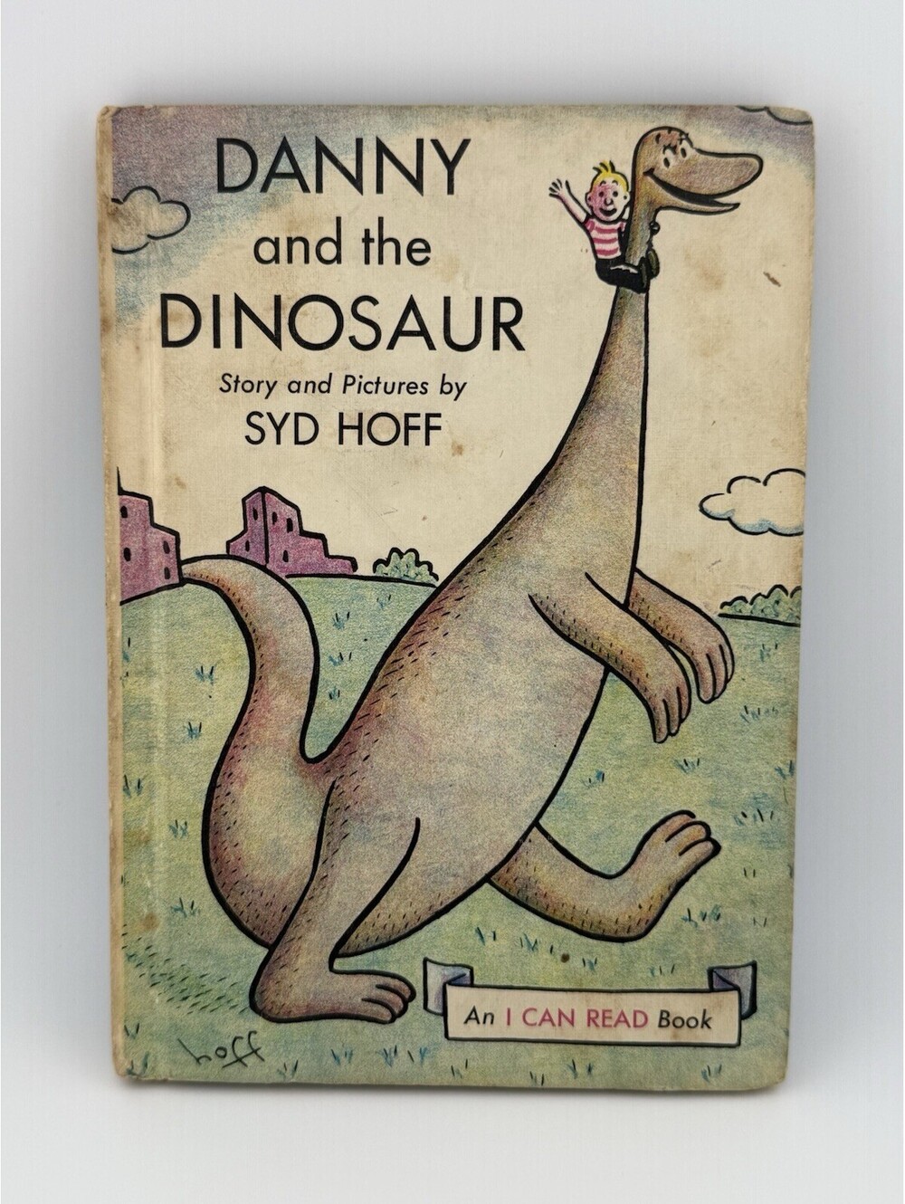 Vintage Hardback Children's Book Danny and the Dinosaur by Syd Hoff (1958)